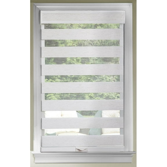 Ergode Cordless Celestial Sheer Double Layered Shade 23x72 - Linen