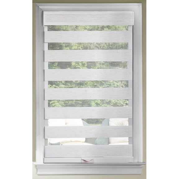 Ergode Cordless Celestial Sheer Double Layered Shade 29x72 - Linen