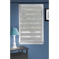 thumbnail image 1 of Ergode Cordless Celestial Sheer Double Layered Shade 34x72 - Grey, 1 of 3