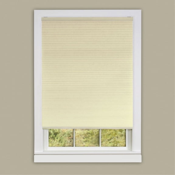 Ergode Cordless Honeycomb Cellular Pleated Shade 33x64 - Alabaster