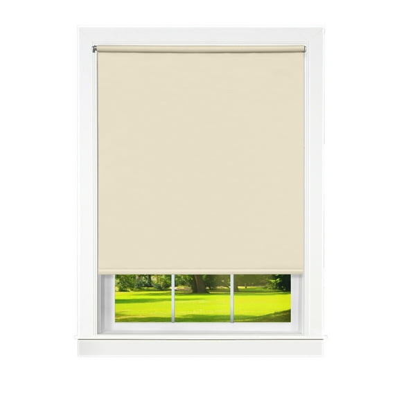 Ergode Cordless Tear Down Light Filtering Window Shade 55x72 Ivory