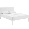 thumbnail image 1 of Ergode Della King Vinyl Bed - White White, 1 of 5