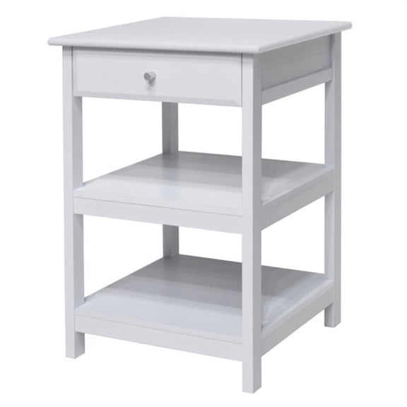 Ergode Delta Home Office Printer Stand, White