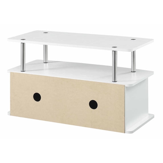 Ergode Designs2Go Deluxe TV Stand with Storage Cabinets and Shelves