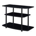 thumbnail image 1 of Ergode Designs2Go No Tools 3 Tier TV Stand - Contemporary Style, Durable Shelves, Easy Assembly - Perfect for Living Room or Home Study, 1 of 3