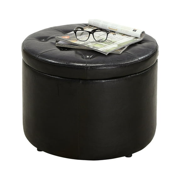 Ergode Designs4Comfort Round Shoe Storage Ottoman