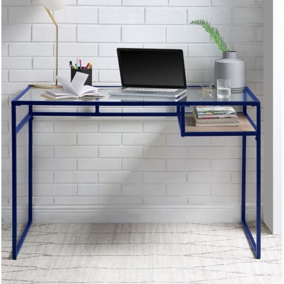 Ergode Desk Blue & Glass