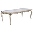 thumbnail image 1 of Ergode Dining Table Antique Champagne Finish, 1 of 4