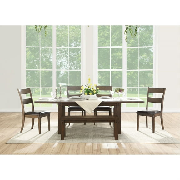 Ergode Dining Table Dark Oak