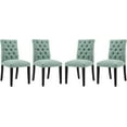 thumbnail image 1 of Ergode Duchess Dining Chair Fabric Set of 4 - Laguna, 1 of 4