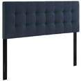 thumbnail image 1 of Ergode Emily Button Tufted Linen Fabric Upholstered Queen Headboard - Elegant and Durable, Perfect for Contemporary Bedrooms., 1 of 3
