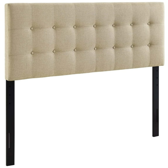 Ergode Emily Full Upholstered Fabric Headboard - Beige