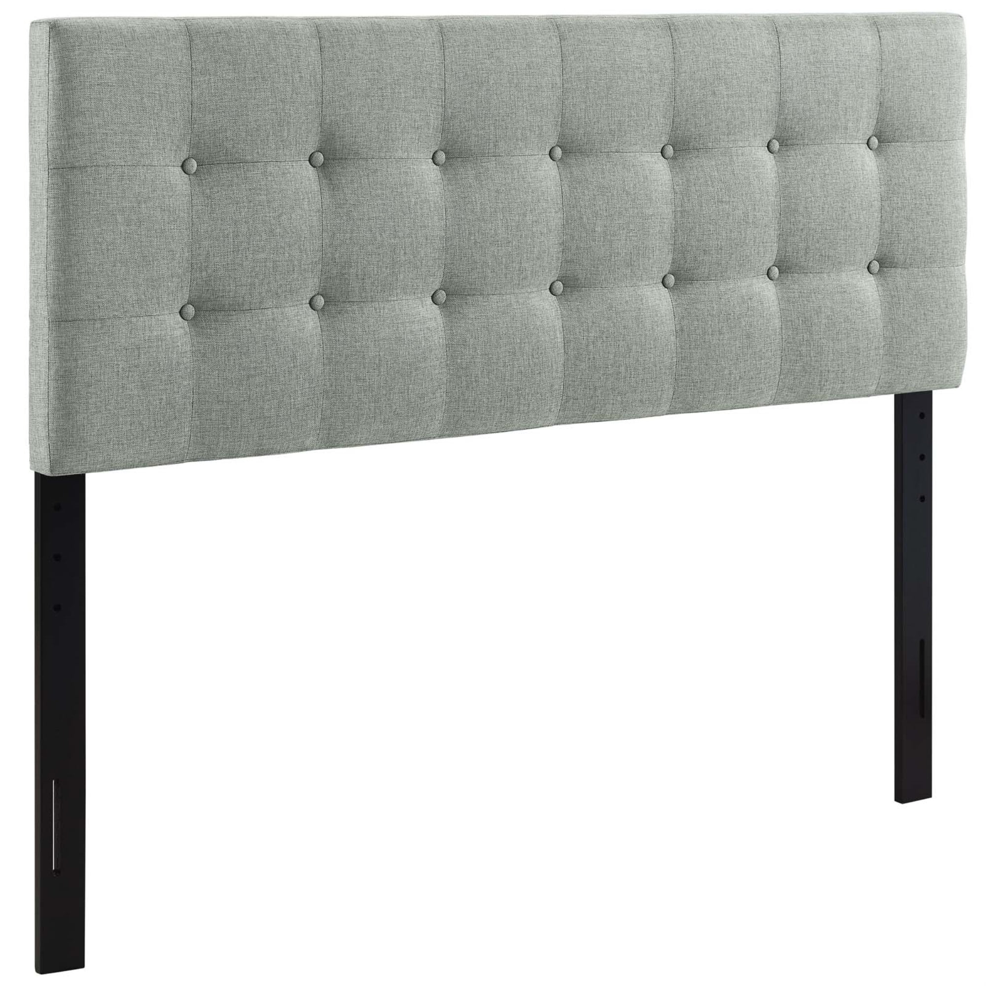 Ergode Emily Queen Upholstered Fabric Headboard - Gray