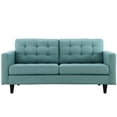 thumbnail image 1 of Ergode Empress Upholstered Fabric Loveseat - Laguna, 1 of 4