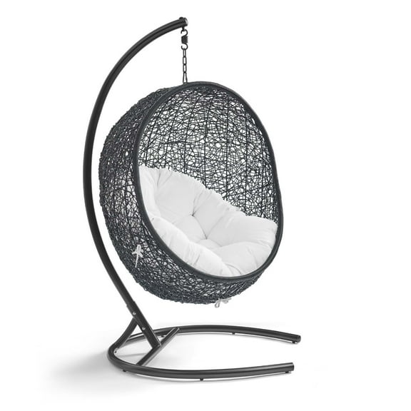 Ergode Encase Swing Outdoor Patio Lounge Chair - White