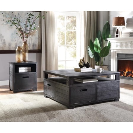 Ergode End Table Antique Black