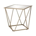 thumbnail image 1 of Ergode End Table Mirrored & Champagne Gold Finish, 1 of 2