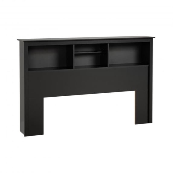 Ergode Full / Queen Bookcase Headboard, Black