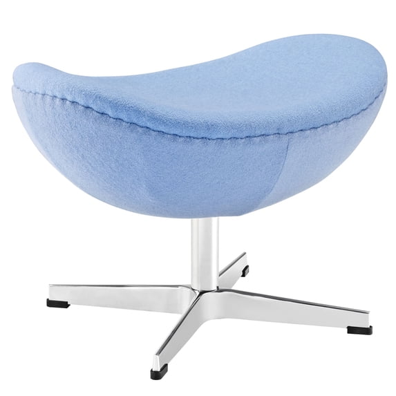 Ergode Glove Wool Ottoman - Baby Blue