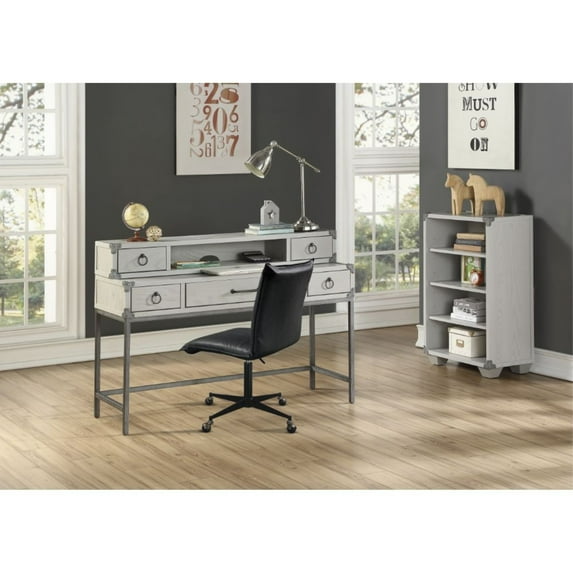 Ergode Hutch Desk Gray
