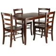 thumbnail image 1 of Ergode Inglewood 5-Pc Set Dining Table w/ 4 Ladderback Chairs, 1 of 4