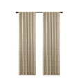 thumbnail image 1 of Ergode Jacquard Total Blackout Panel - Luxurious Gold Marble Design | Complete Blackout, Noise Reduction, Privacy | OEKO-TEX Certified | Fits Rods up to 1.25 | Coordinating Valance, 1 of 3