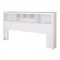 thumbnail image 1 of Ergode King Bookcase Headboard, White, 1 of 2