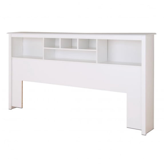 Ergode King Bookcase Headboard, White