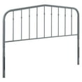 thumbnail image 1 of Ergode Lennon King Metal Headboard - Gray, 1 of 5