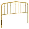 thumbnail image 1 of Ergode Lennon Queen Metal Headboard - Gold, 1 of 5