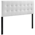thumbnail image 1 of Ergode Lily King Upholstered Vinyl Headboard - White, 1 of 1