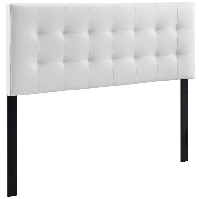Ergode Lily King Upholstered Vinyl Headboard - White