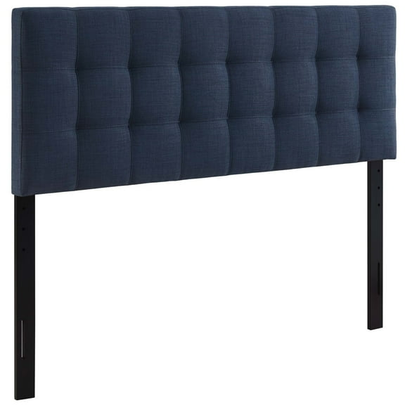 Ergode Lily Queen Upholstered Fabric Headboard - Navy