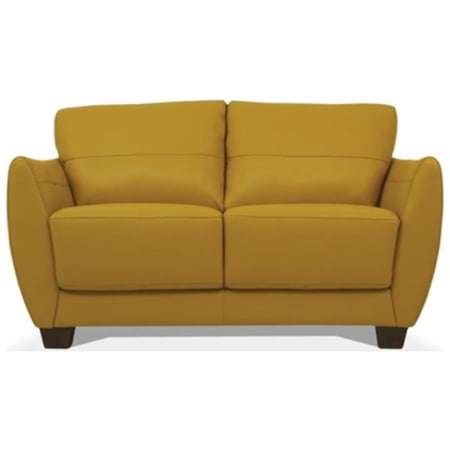 Ergode Loveseat Mustard Leather