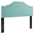 thumbnail image 1 of Ergode Lucia King/California King Performance Velvet Headboard - Mint, 1 of 5