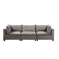 thumbnail image 1 of Ergode Madison Light Gray Fabric Sofa Couch, 1 of 3