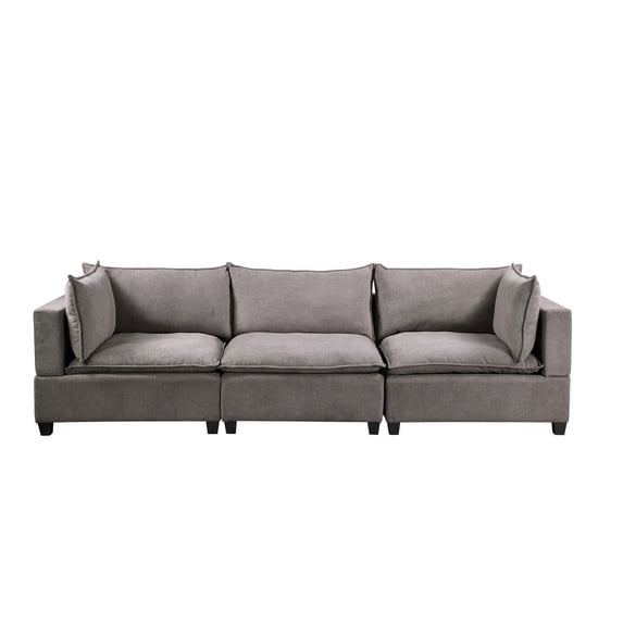 Ergode Madison Light Gray Fabric Sofa Couch