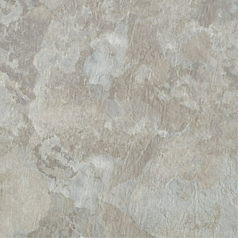 Achim Majestic Self Adhesive Vinyl Floor Tile - 10 Tiles/22.5 Sq. ft., 18 x 18, Light Gray Slate Achim Majestic Self Adhesive Vinyl Floor Tile - 10 Tiles/22.5 Sq. ft., 18 x 18, Light Gray Slate