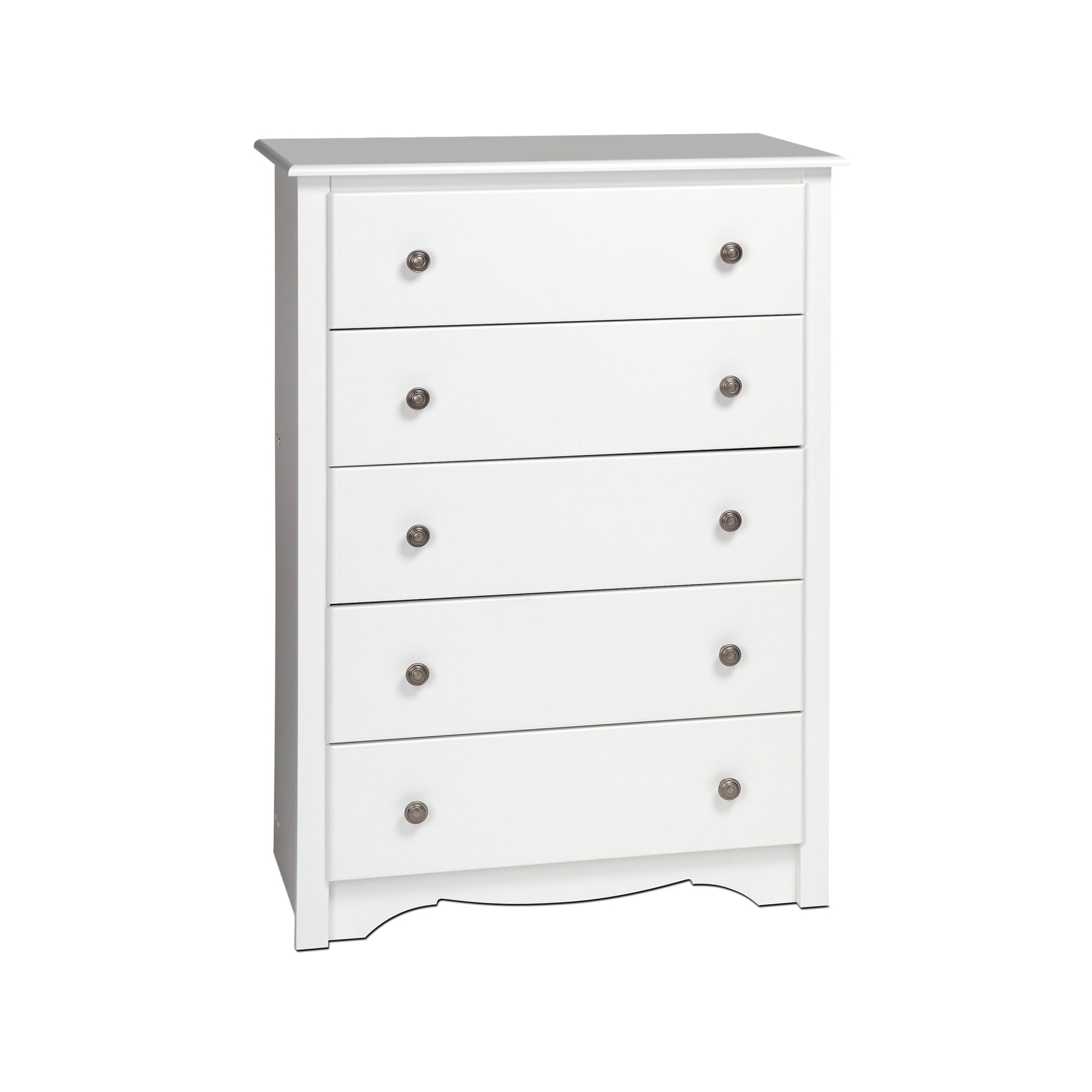 Ergode Monterey 5-Drawer Chest, White