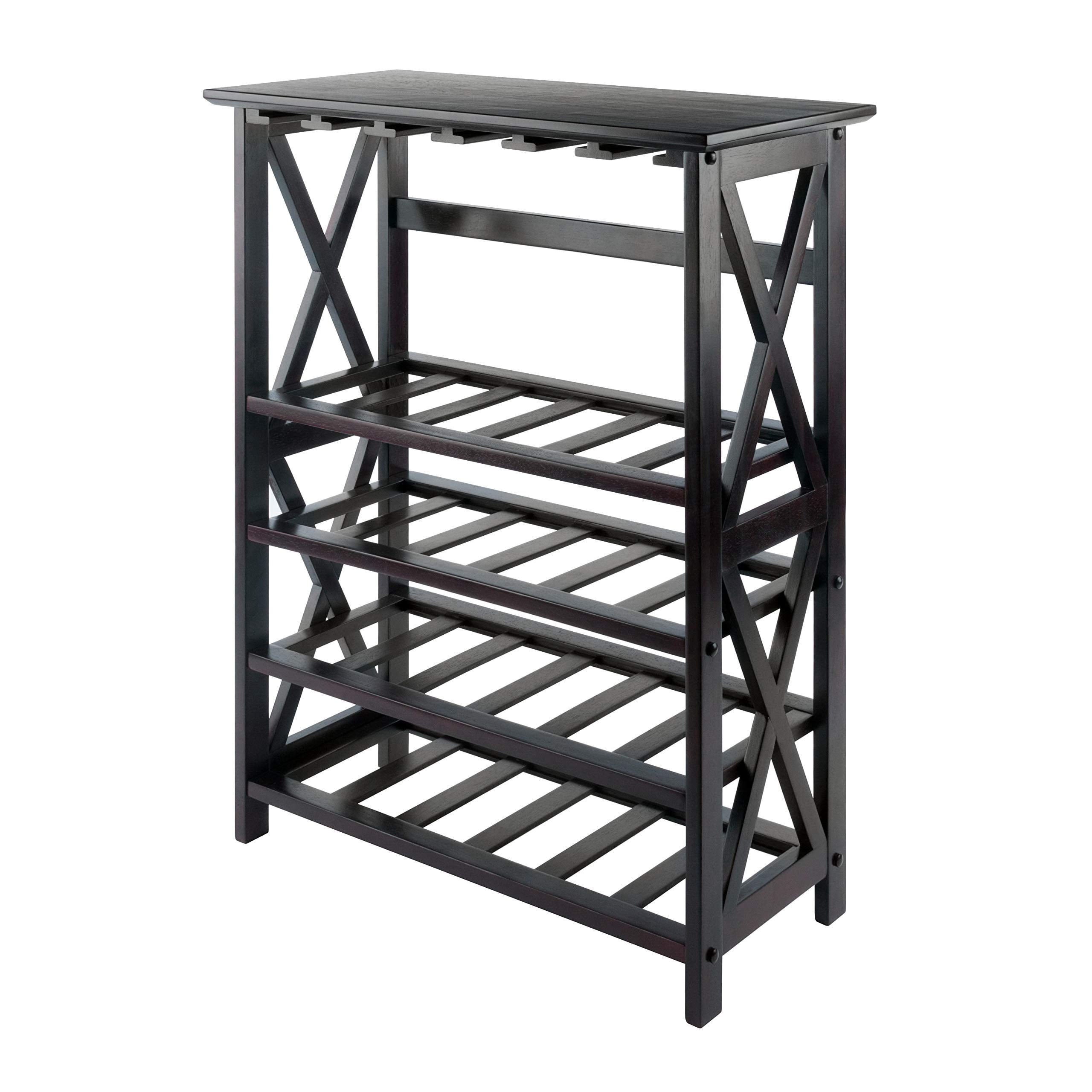 Ergode Newport Wine Bar | Expandable Countertop | Holds 9 Bottles ...
