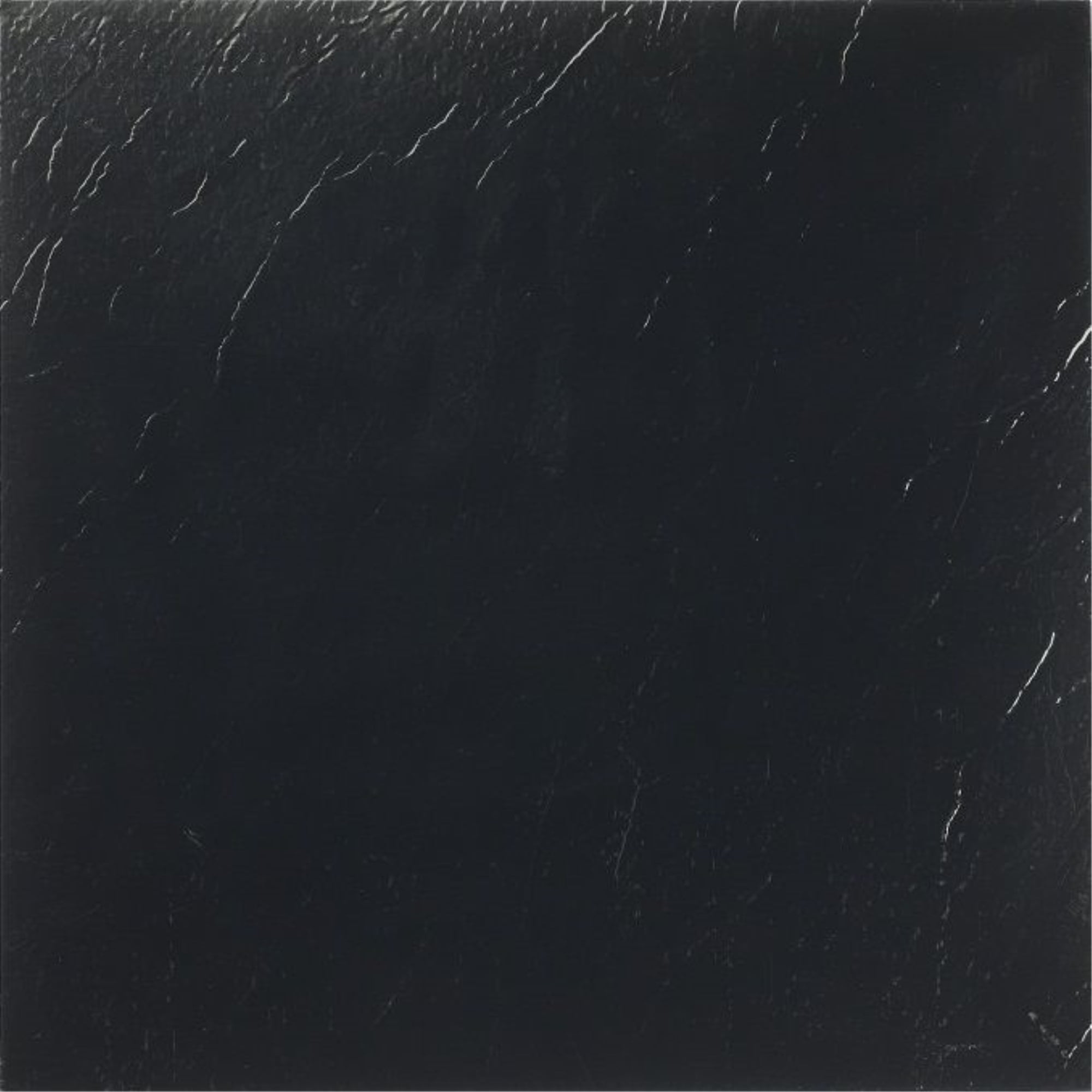 Black 12" x 12" Self-Adhesive Vinyl Floor Tiles