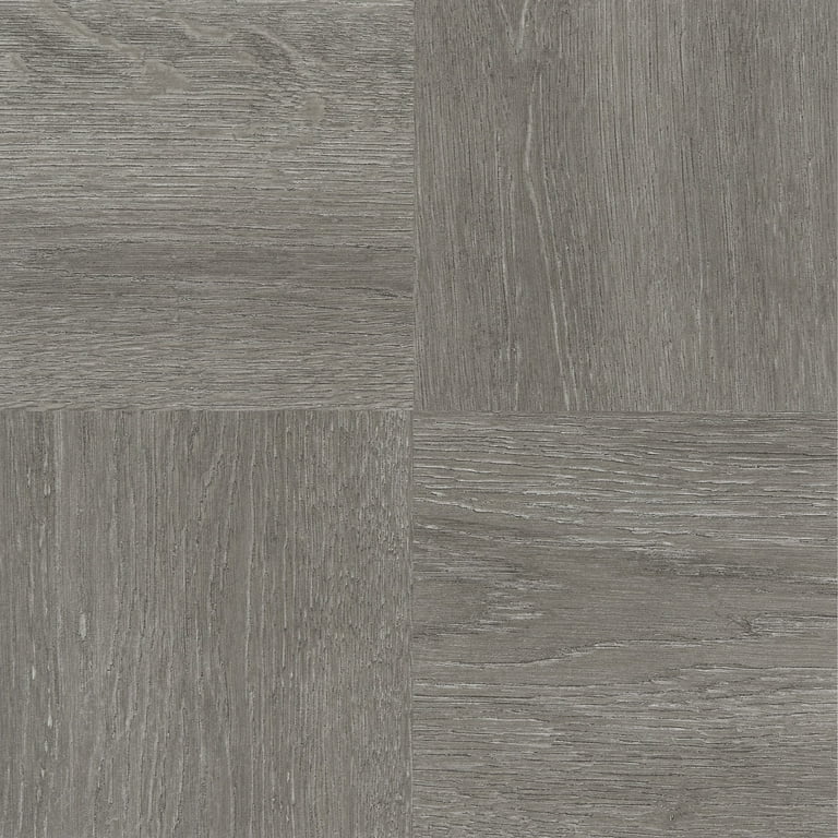 Achim Nexus Self Adhesive Vinyl Floor Tile - 20 Tiles/20 Sq. ft., 12 x 12, Charcoal Grey Wood Achim Nexus Self Adhesive Vinyl Floor Tile - 20 Tiles/20 Sq. ft., 12 x 12, Charcoal Grey Wood