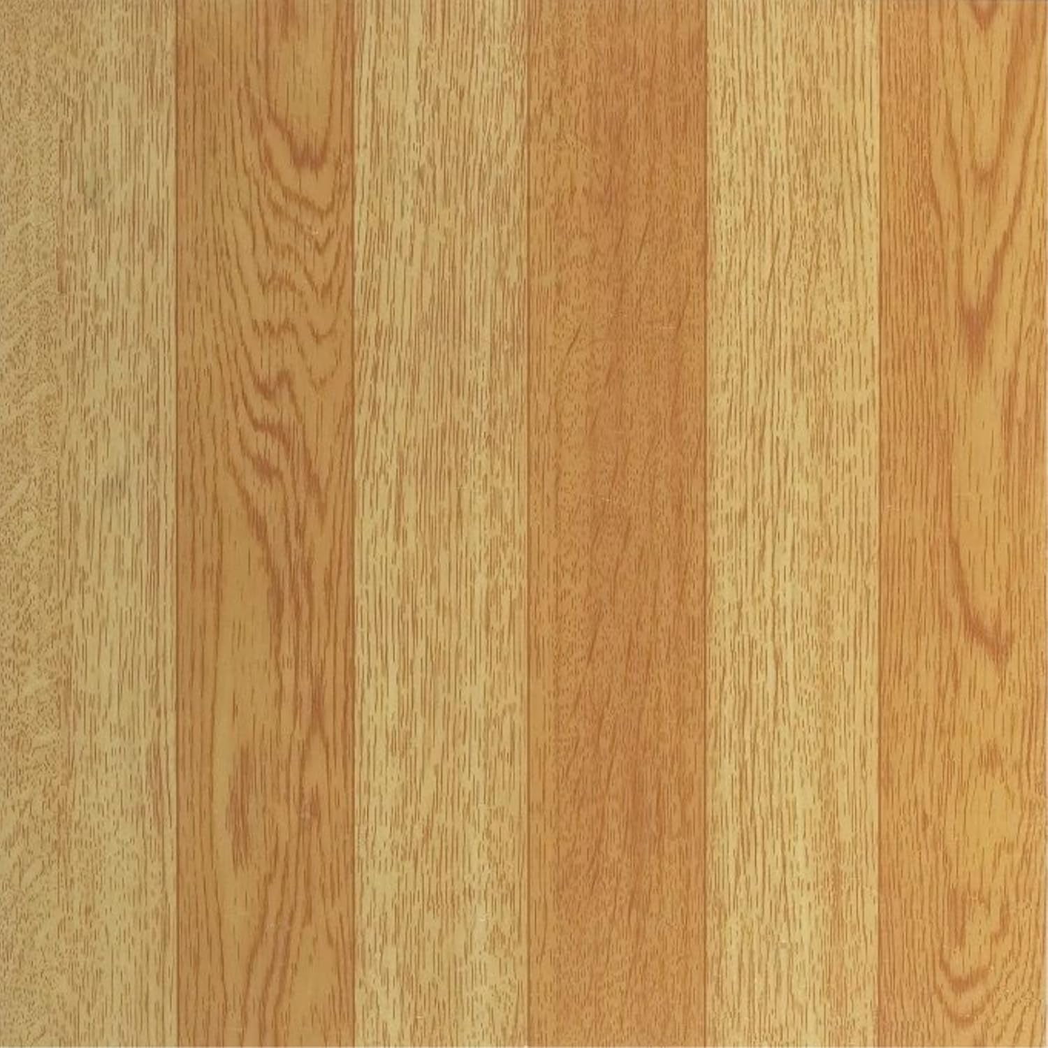 Ergode Nexus Light Oak Plank-Look 12x12 Self Adhesive Vinyl Floor Tile - 20 Tiles/20 sq. ft.