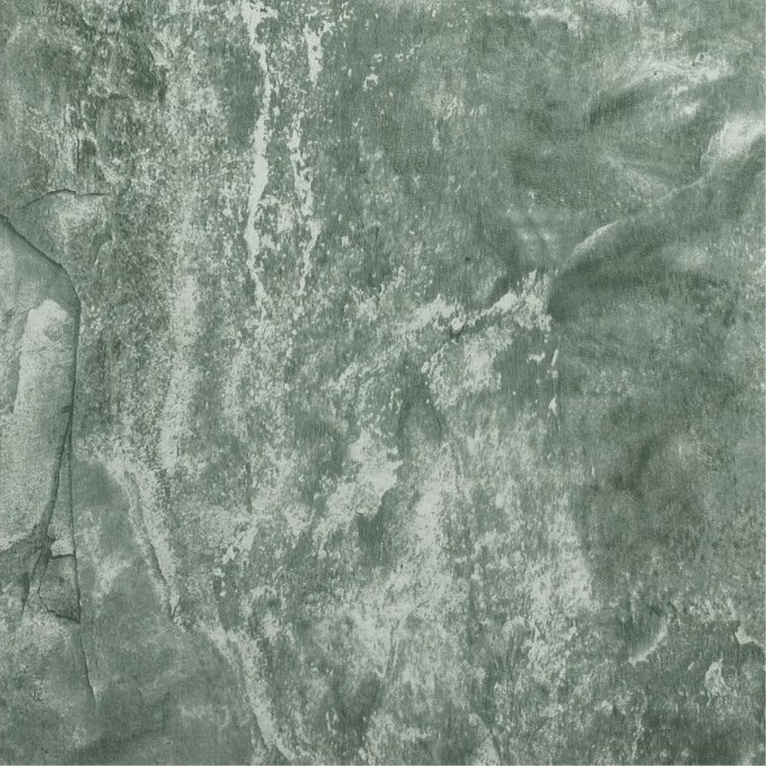 Ergode Nexus Verde Marble Vein 12x12 Self Adhesive Vinyl Floor Tile - 20 Tiles/20 sq. ft.