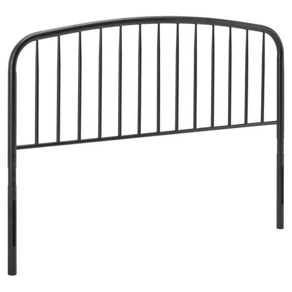 Ergode Nova Queen Metal Headboard - Black