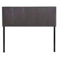 thumbnail image 1 of Ergode Oliver Queen Upholstered Vinyl Headboard - Brown, 1 of 2