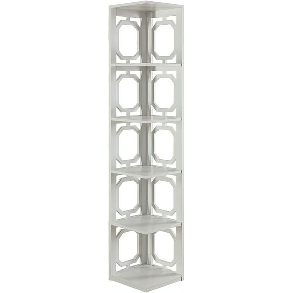 Ergode Omega 5 Tier Corner Bookcase