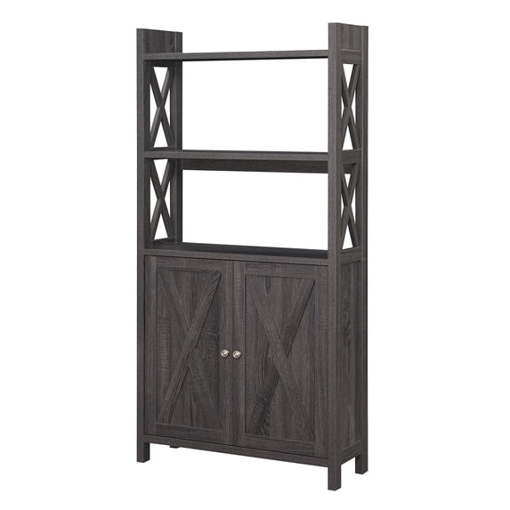 Ergode Oxford Bookcase with Storage Cabinet