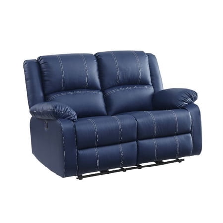 Ergode Power Motion Loveseat Blue PU