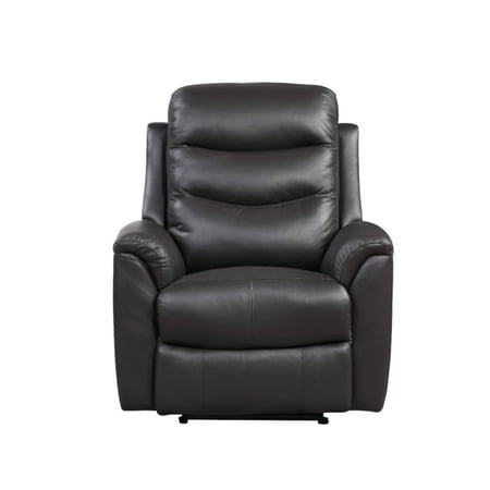 Ergode Recliner (Power Motion) Brown Top Grain Leather Match